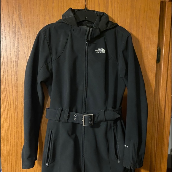 north face three quarter length coat